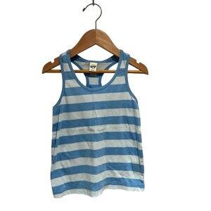 KAVIO Blue Striped Kids Tank Top - size 5/6